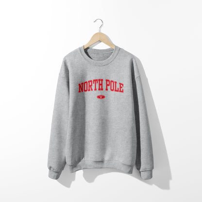 North Pole Christmas Sweatshirt- Unisex