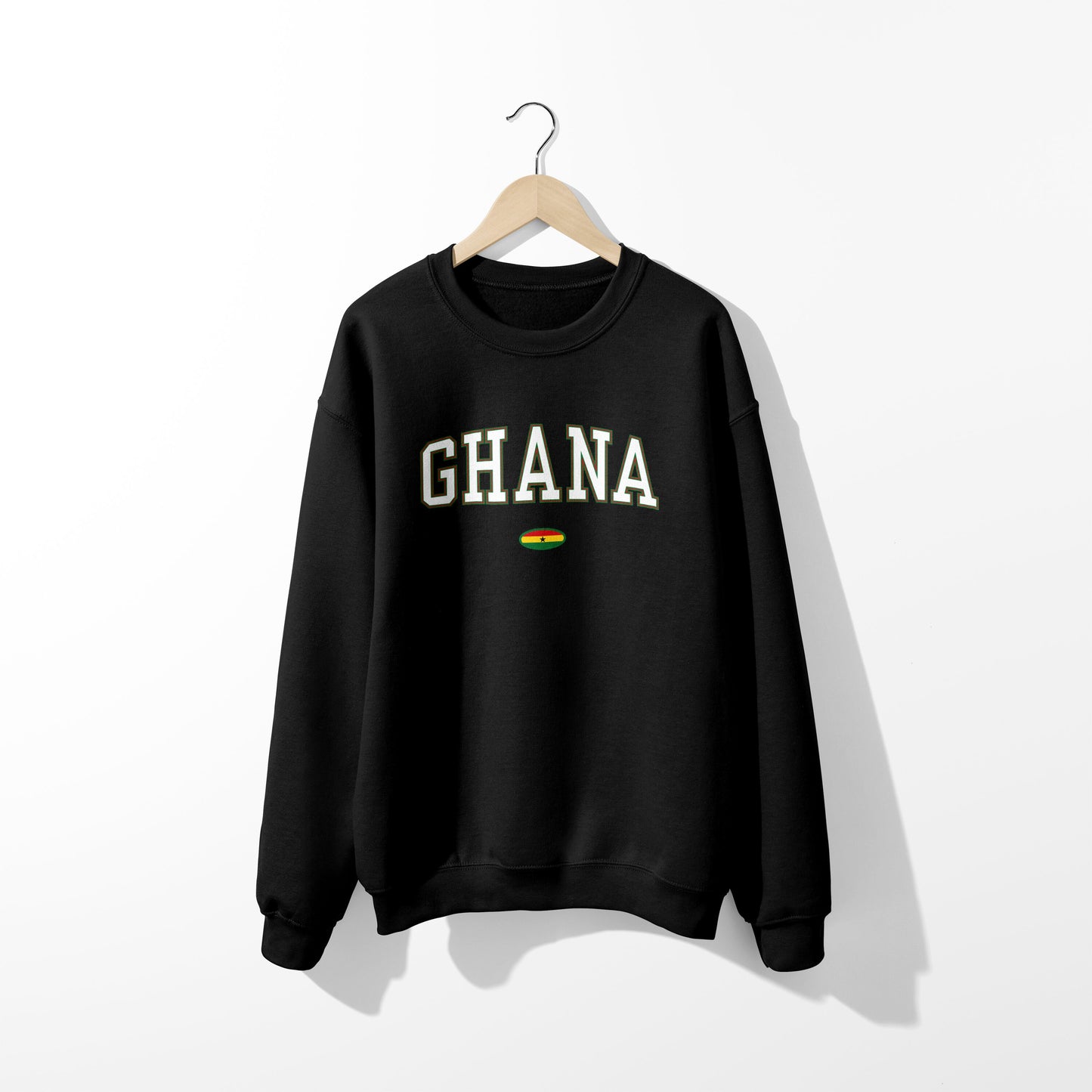 Ghana Flag Sweatshirt- Unisex