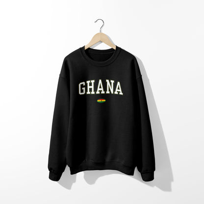 Sudadera con la bandera de Ghana