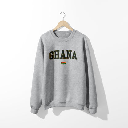 Ghana Flag Sweatshirt- Unisex