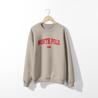 North Pole Christmas Sweatshirt- Unisex