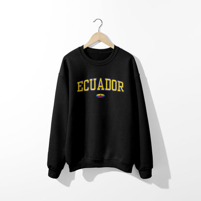 Sudadera con la bandera de Ecuador