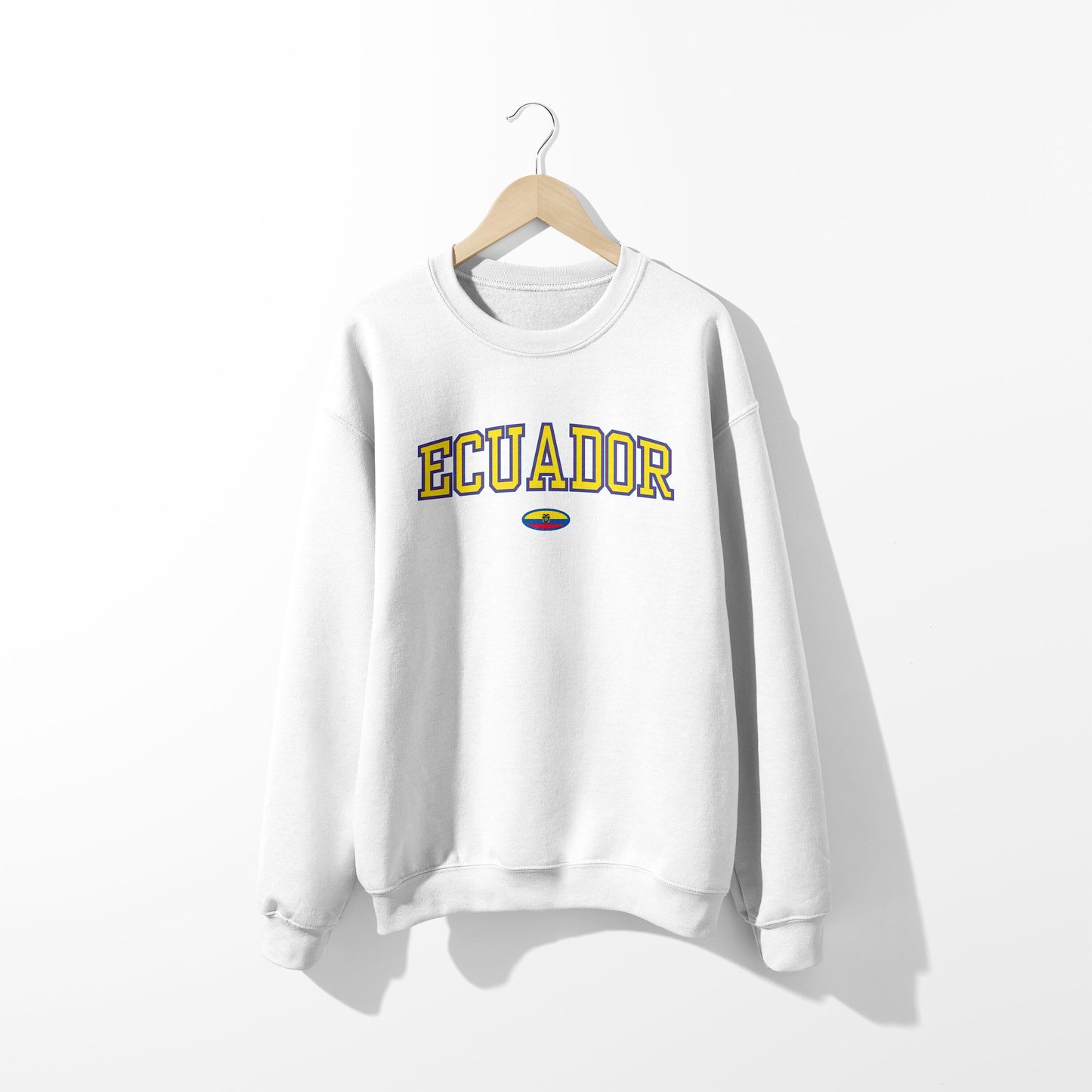 Ecuador Flag Sweatshirt- Unisex