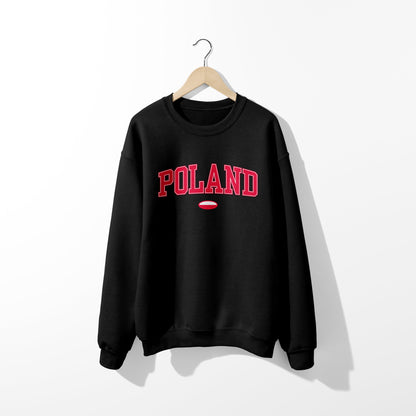 Poland Flag Sweatshirt- Unisex