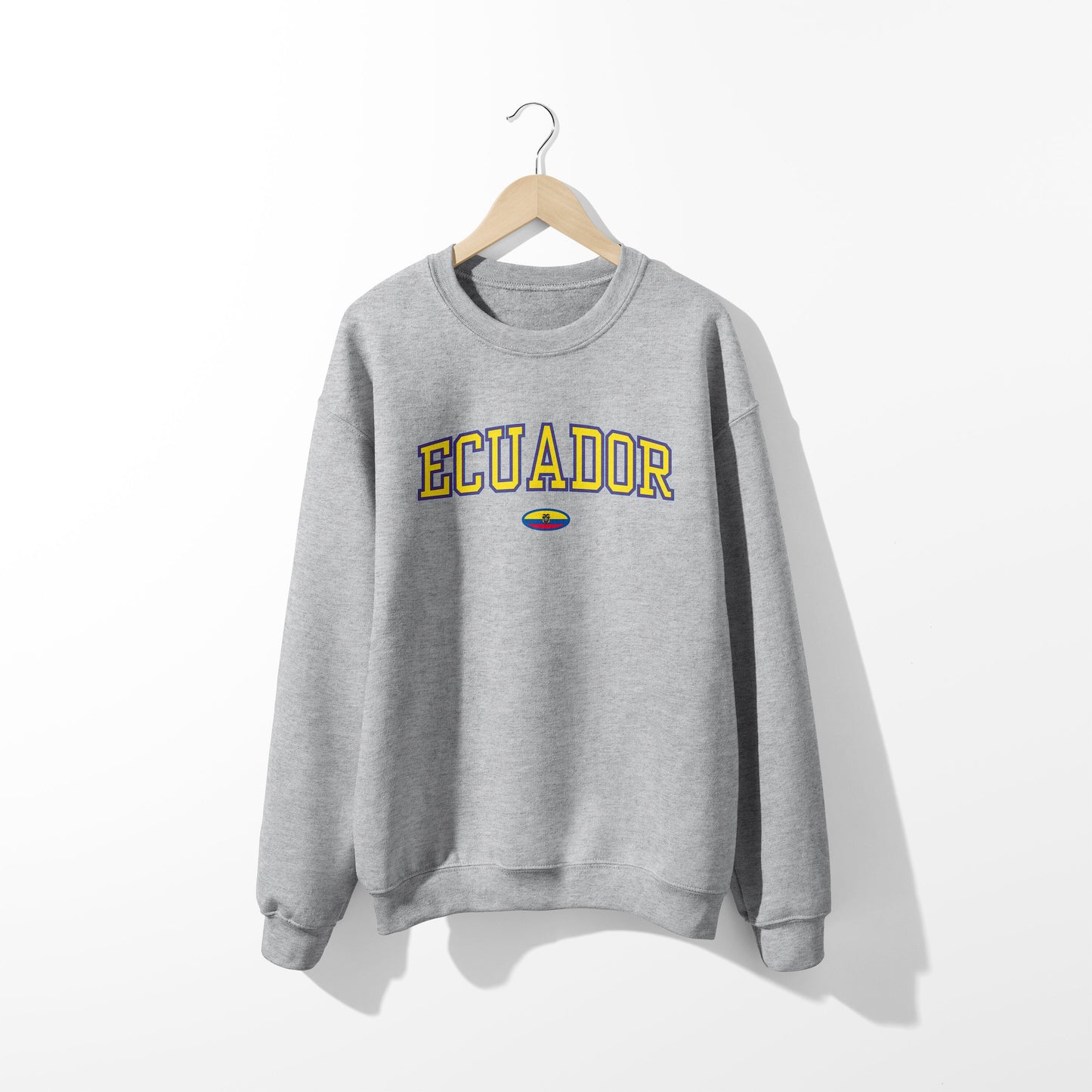 Ecuador Flag Sweatshirt- Unisex