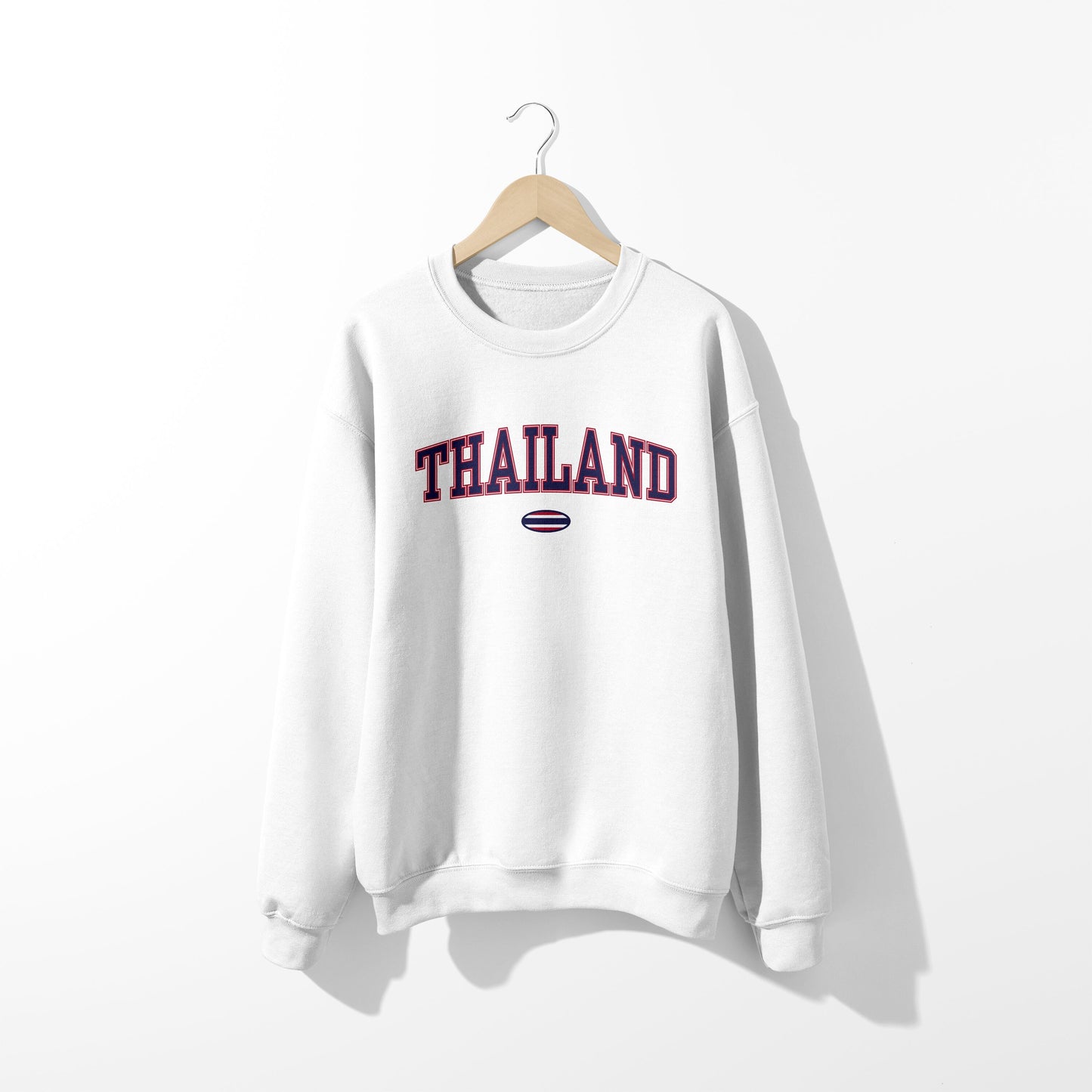 Thailand Flag Sweatshirt- Unisex