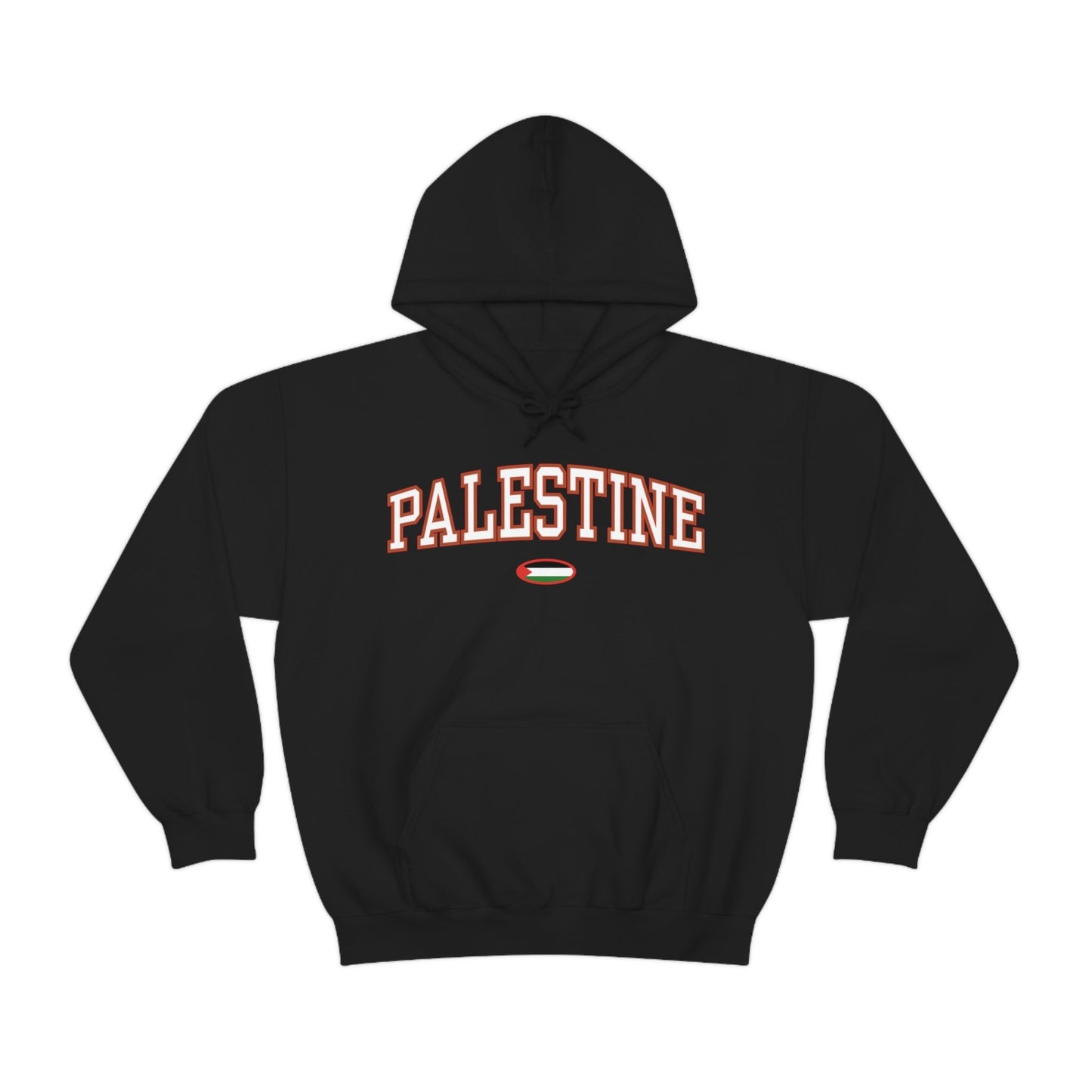 Sudadera con capucha con la bandera de Palestina