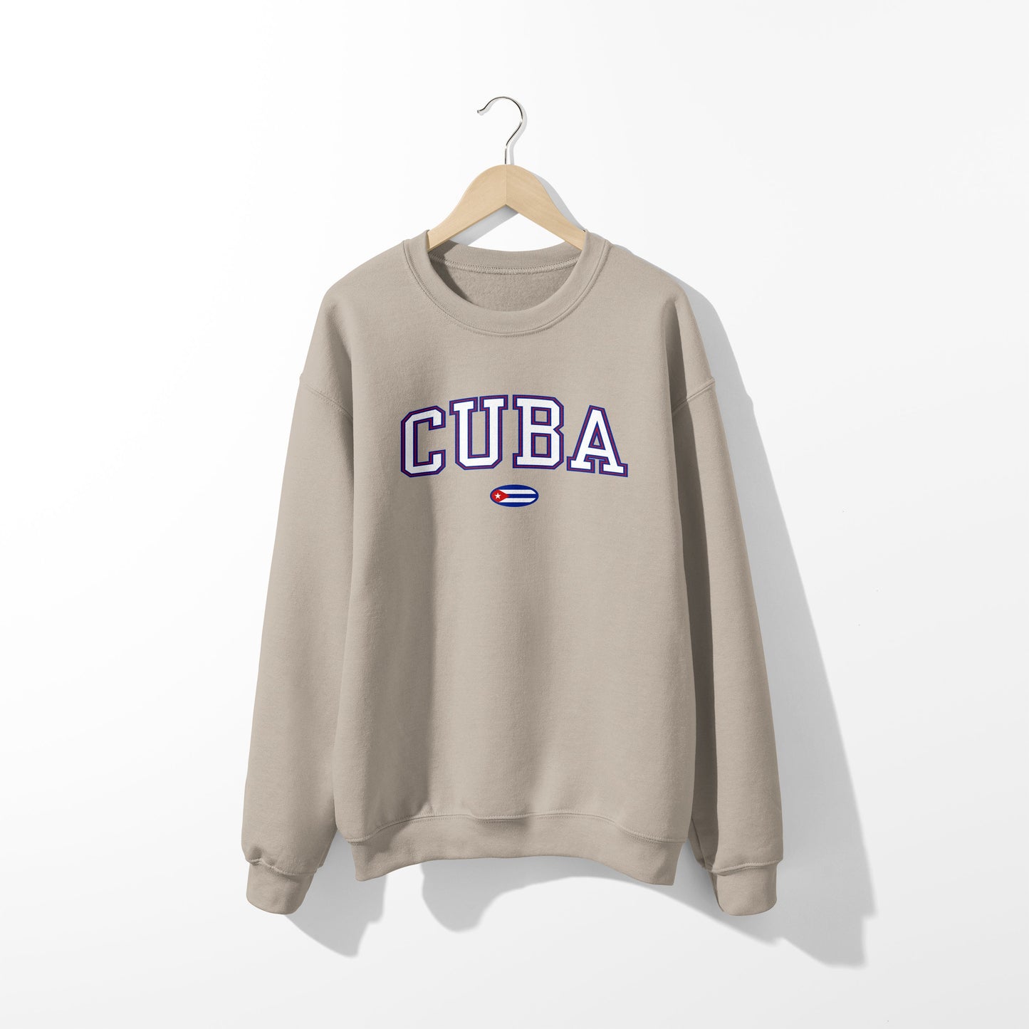 Sudadera con la bandera de Cuba