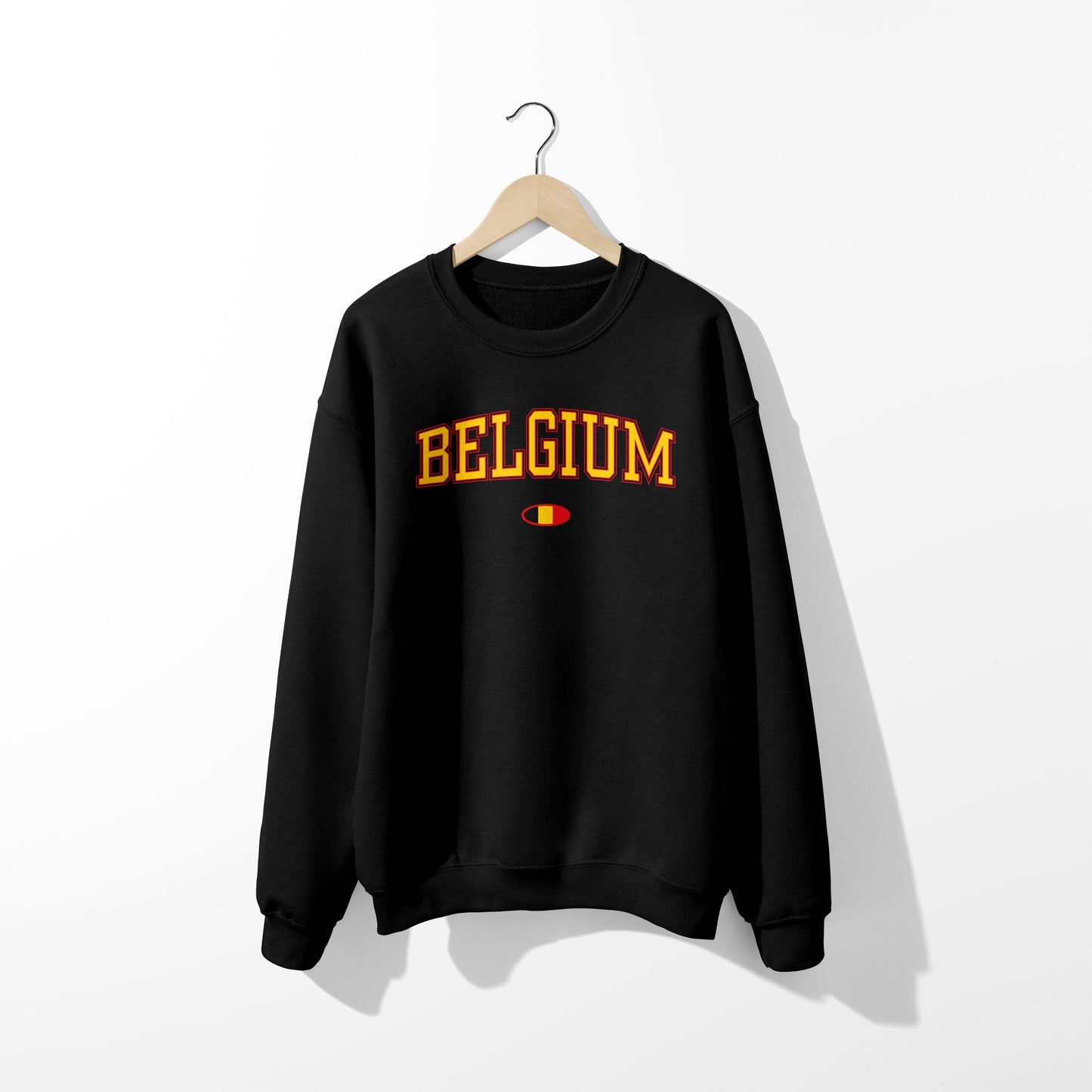 Belgium Flag Sweatshirt - Unisex