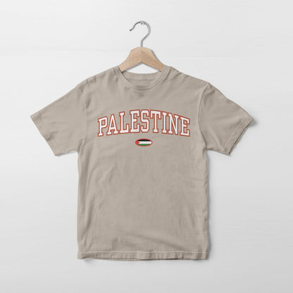 T-shirt avec le drapeau de la Palestine