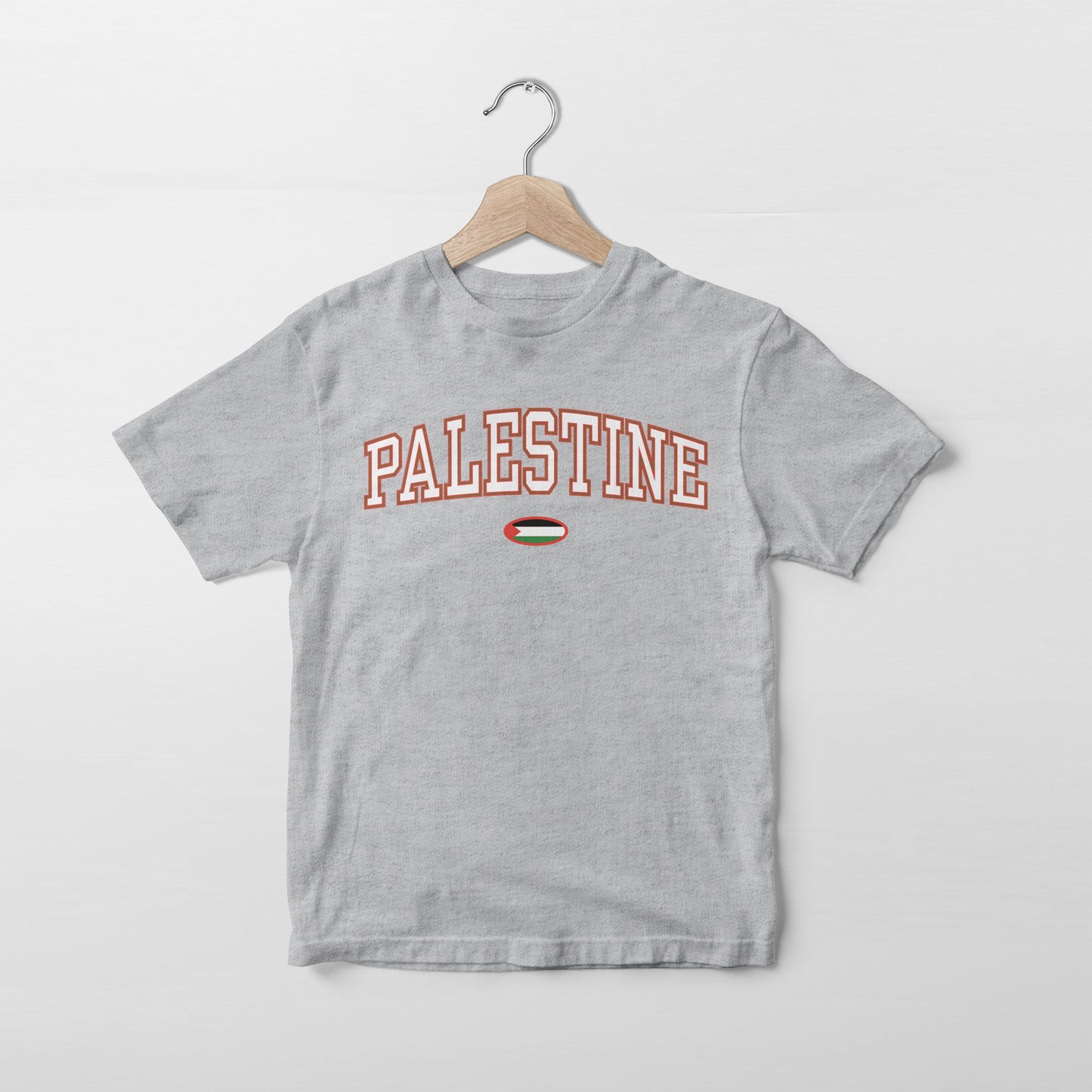 Camiseta con la bandera de Palestina