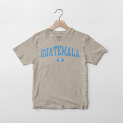 Camiseta con la bandera de Guatemala