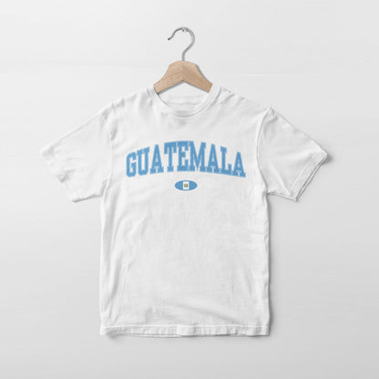 Camiseta con la bandera de Guatemala