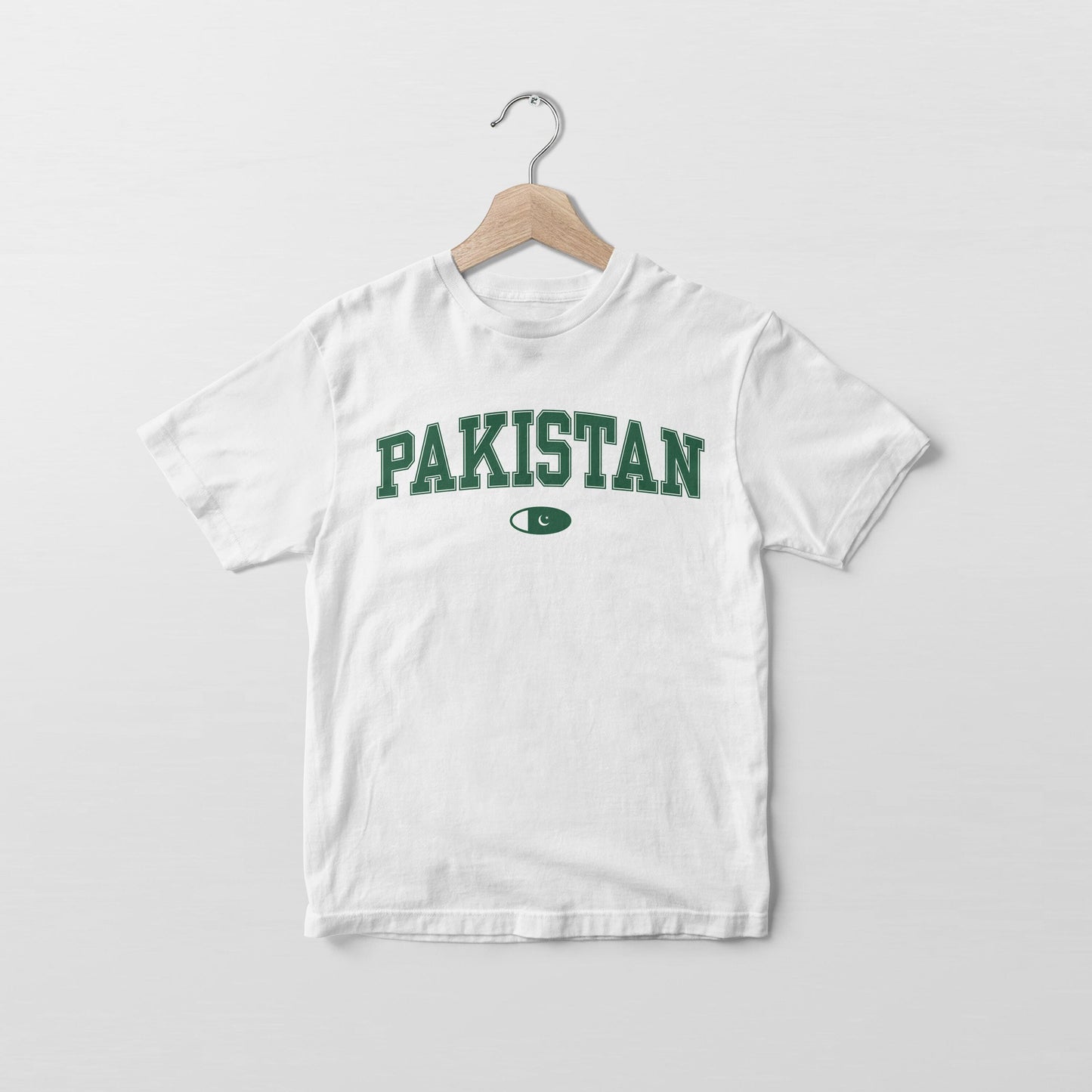 Camiseta con la bandera de Pakistán