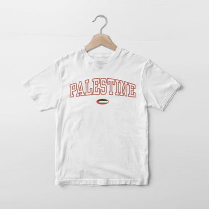 Camiseta con la bandera de Palestina