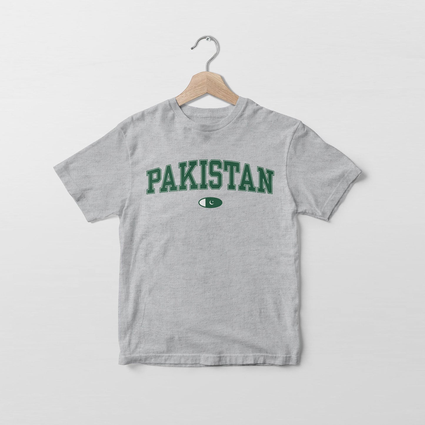 Camiseta con la bandera de Pakistán