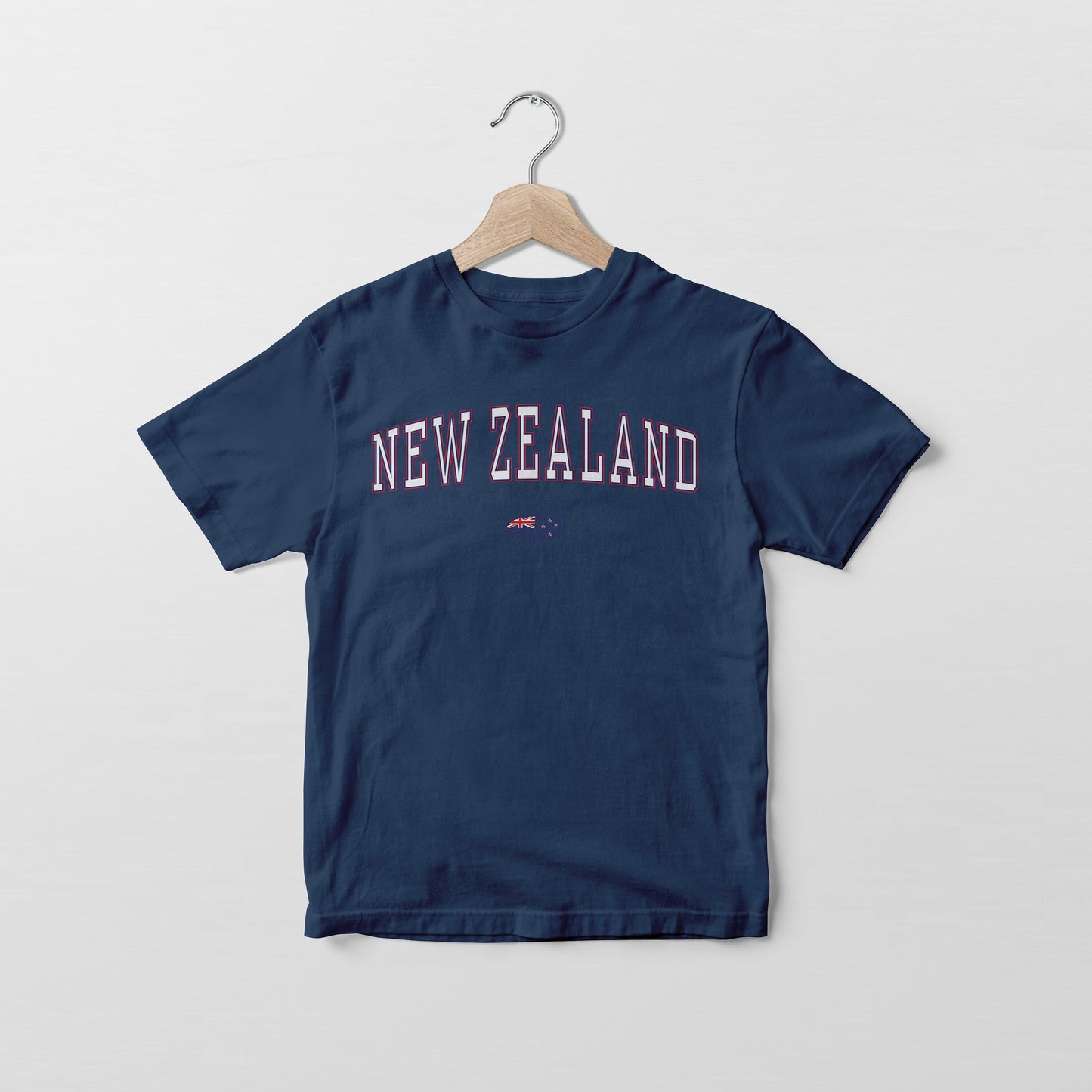 T-shirt avec le drapeau de la Nouvelle-Zélande