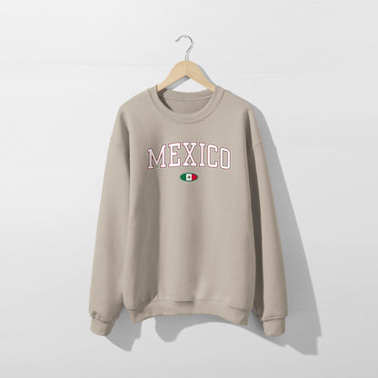 Mexico Flag Sweatshirt- Unisex