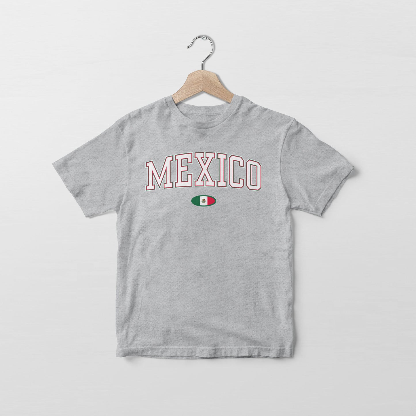 T-shirt avec le drapeau du Mexique