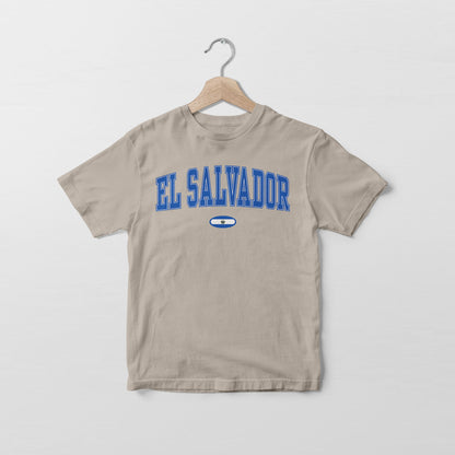 Camiseta con la bandera de El Salvador