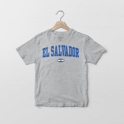 Camiseta con la bandera de El Salvador