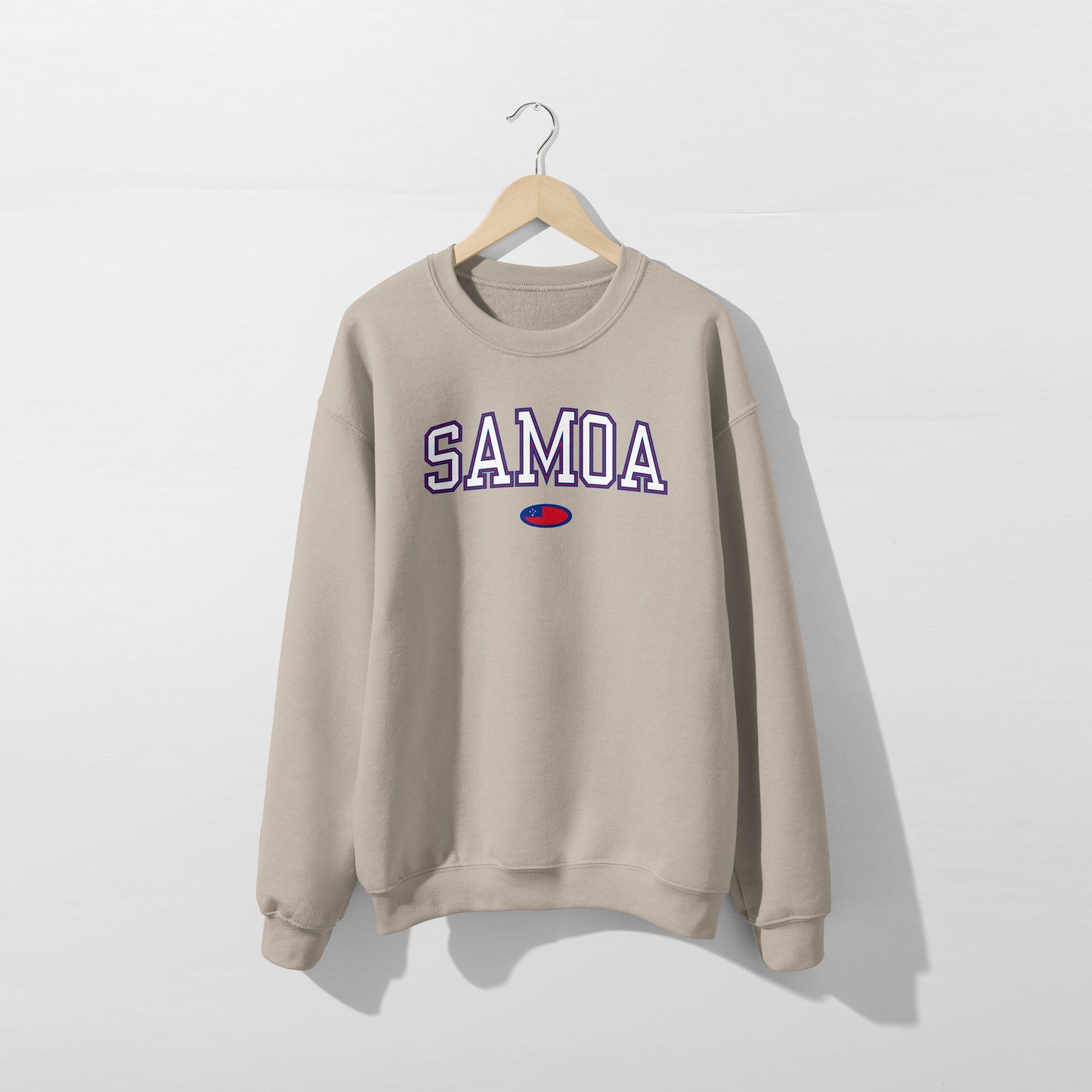 Sweat-shirt avec le drapeau des Samoa