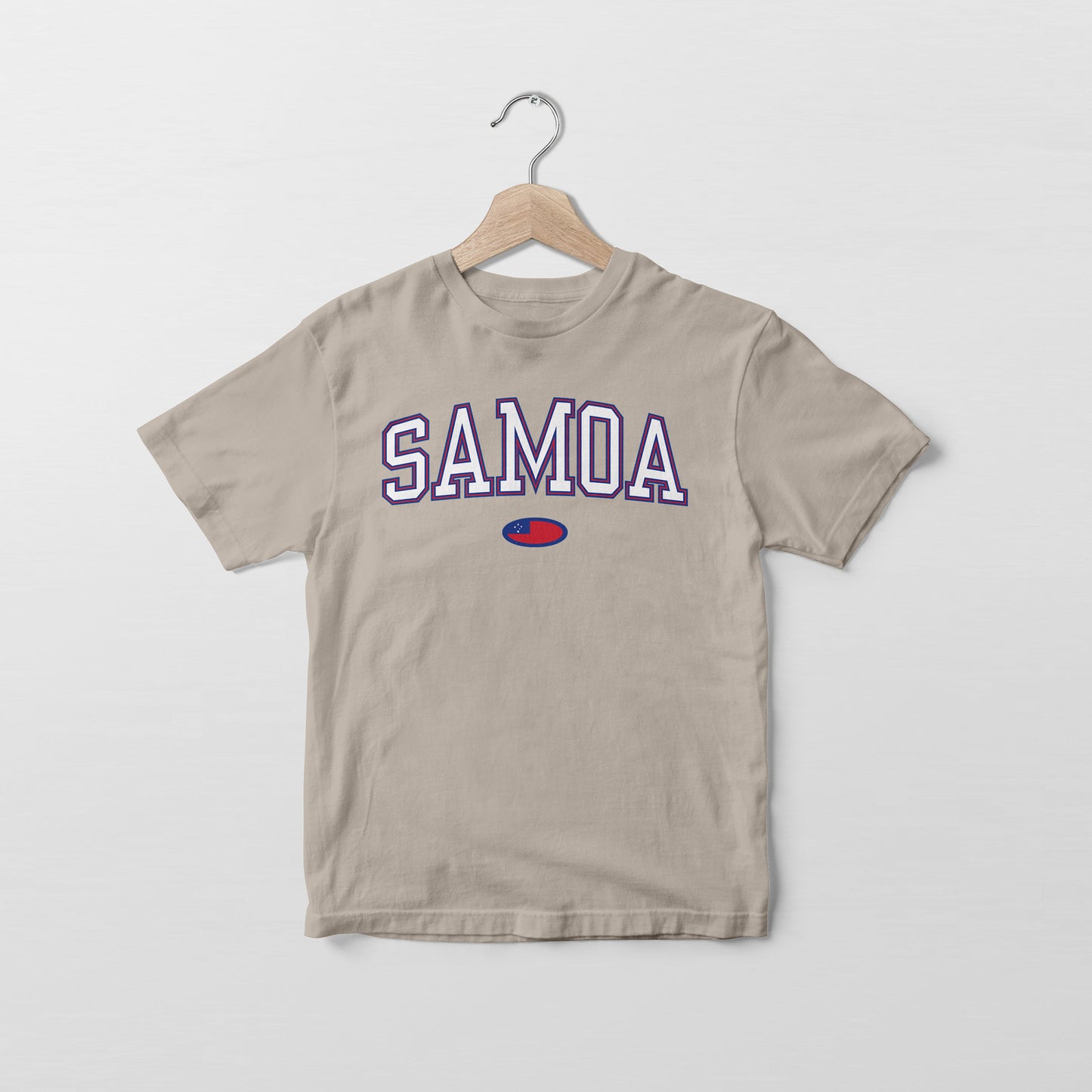 T-shirt avec le drapeau des Samoa