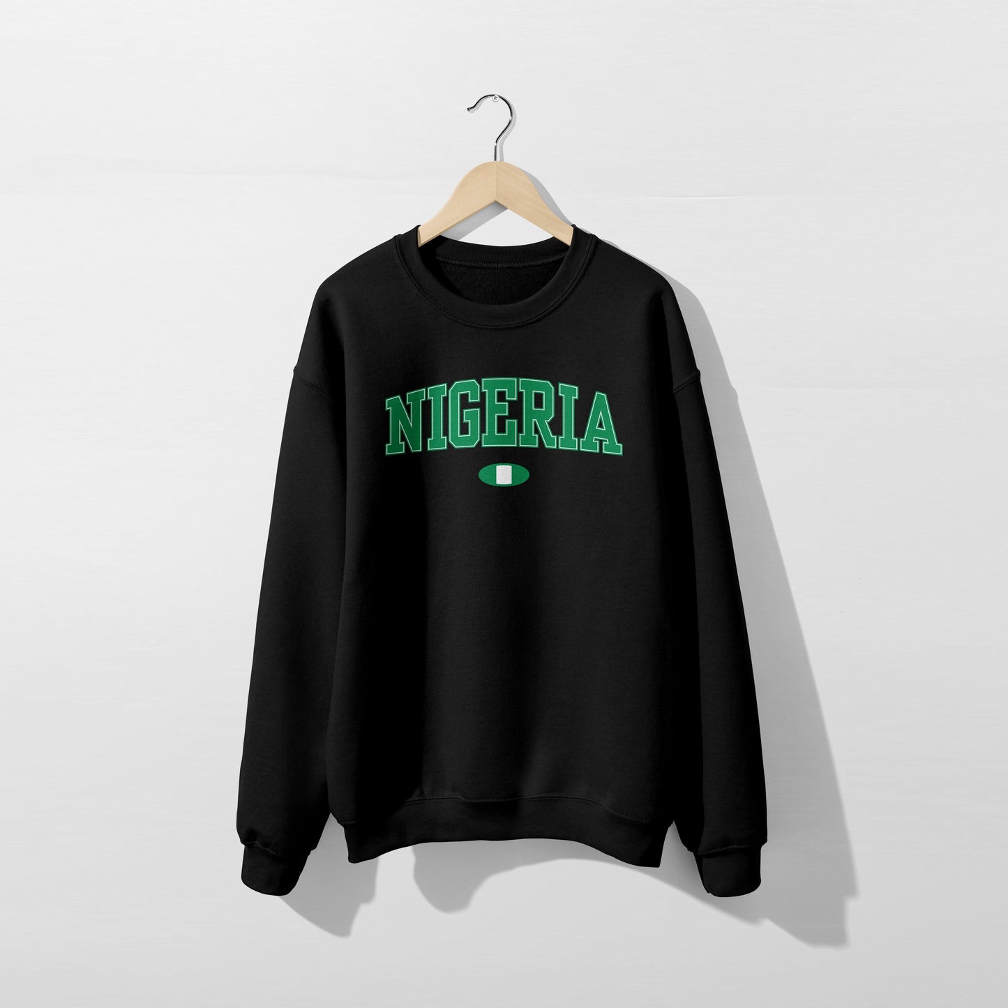 Sudadera con la bandera de Nigeria