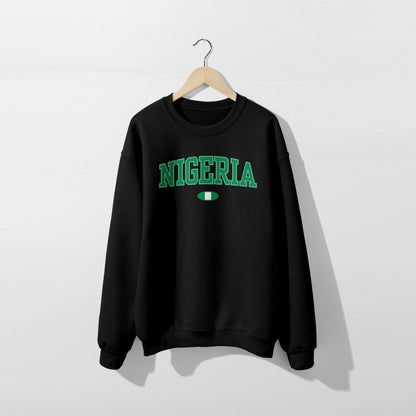 Nigeria Flag Sweatshirt - Unisex