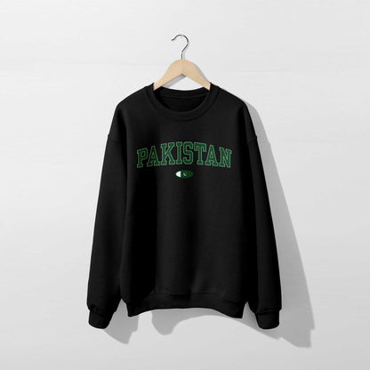 Sweat-shirt avec le drapeau du Pakistan