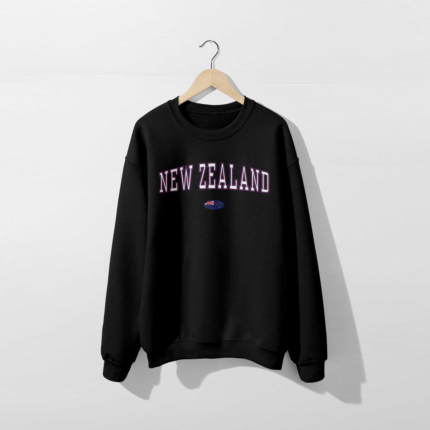 Sweat-shirt avec drapeau de la Nouvelle-Zélande