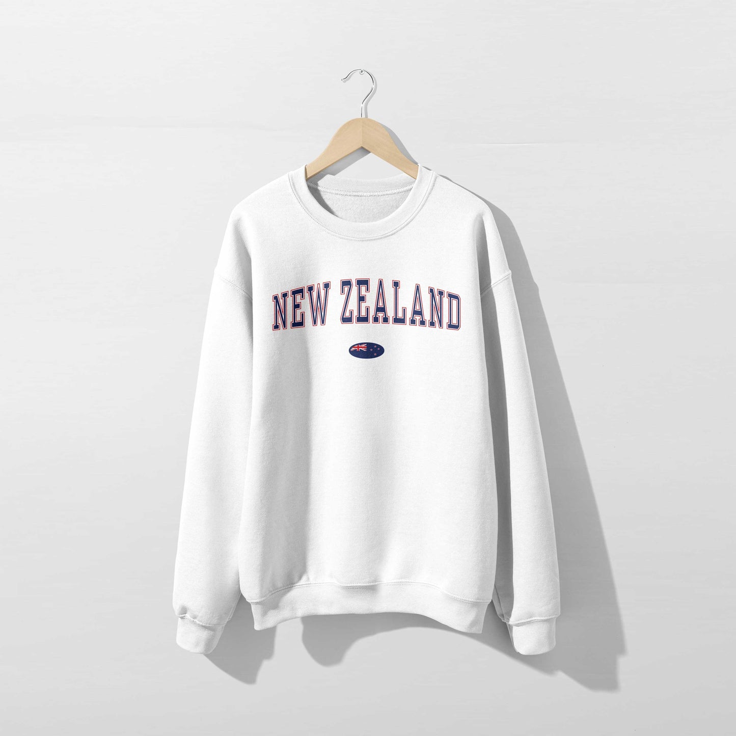 Sweat-shirt avec drapeau de la Nouvelle-Zélande