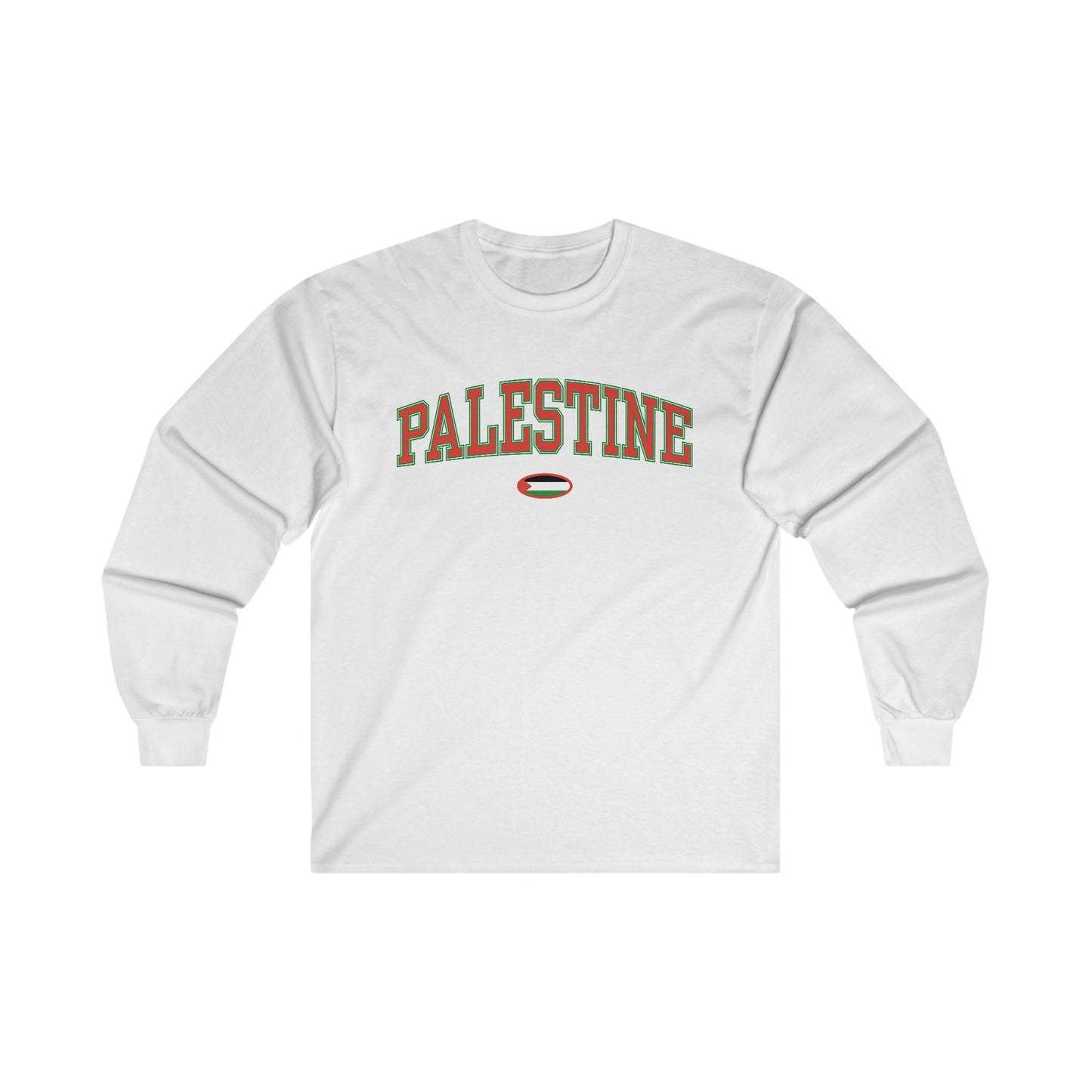 Palestine Flag Long Sleeve T-shirt - Unisex