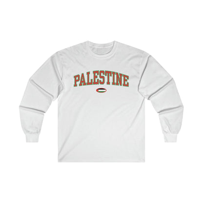 T-shirt à manches longues avec le drapeau de la Palestine