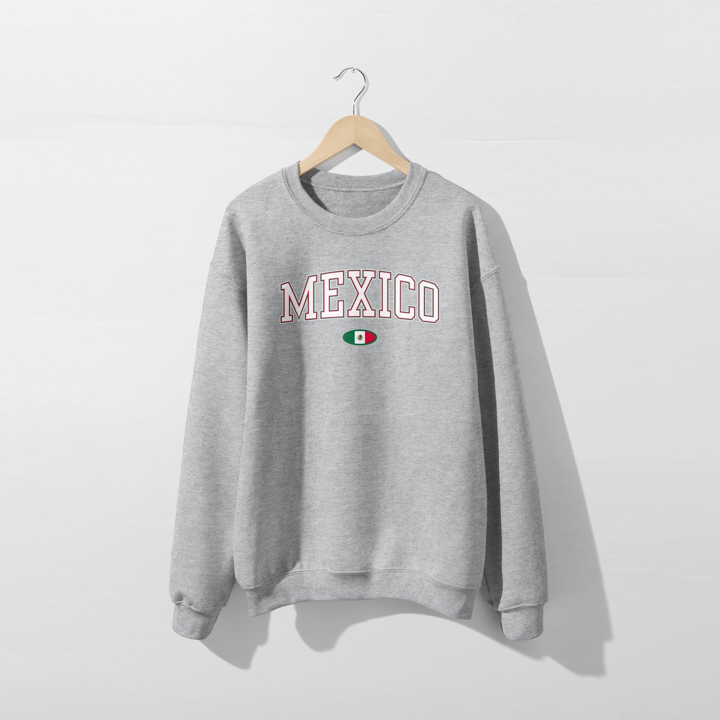 Mexico Flag Sweatshirt- Unisex