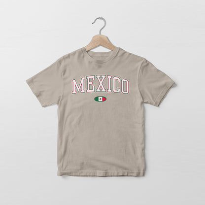 Camiseta con la bandera de México