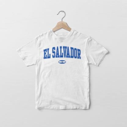 Camiseta con la bandera de El Salvador