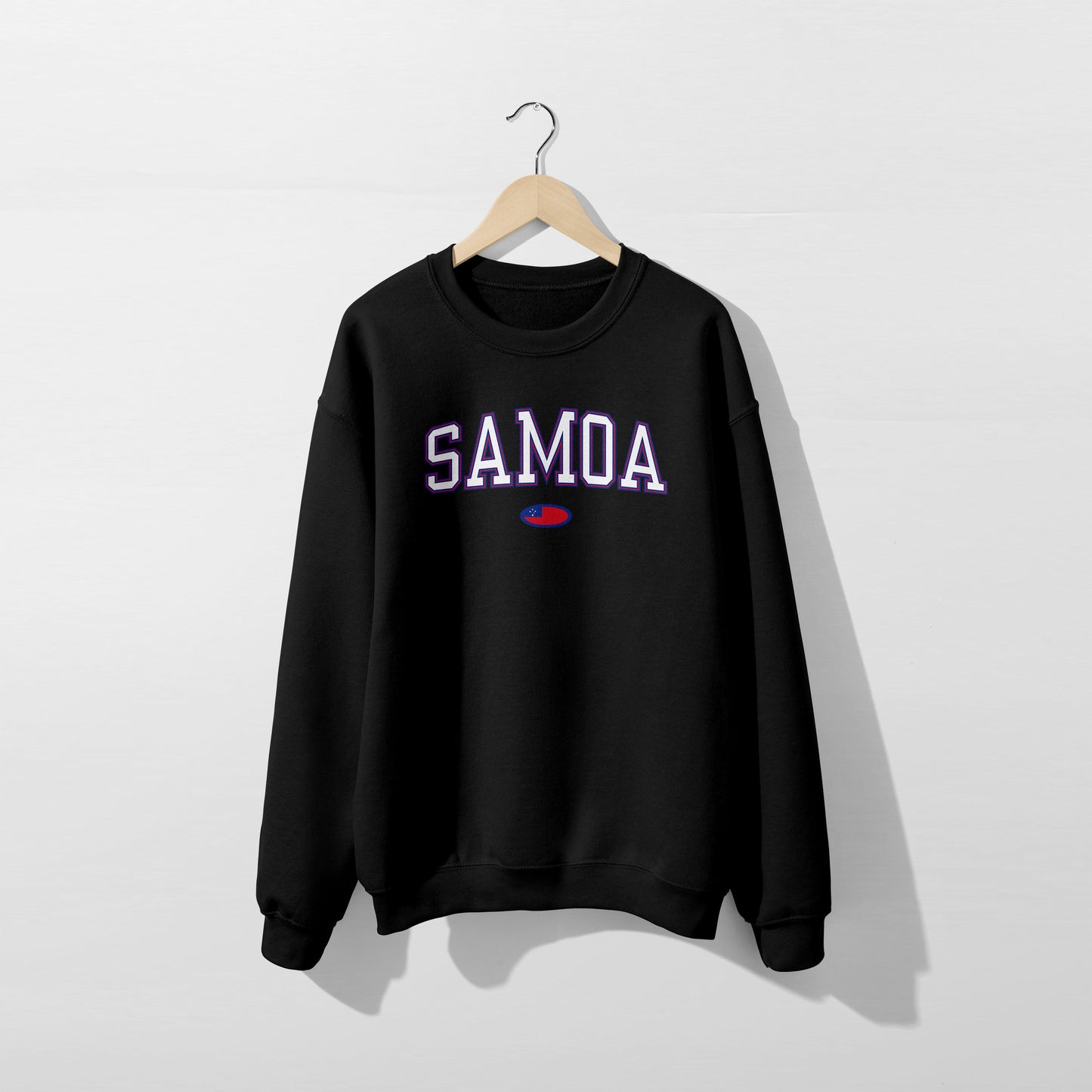 Sweat-shirt avec le drapeau des Samoa