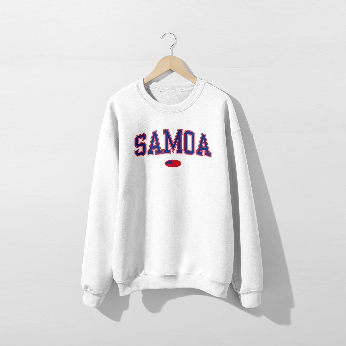 Sweat-shirt avec le drapeau des Samoa