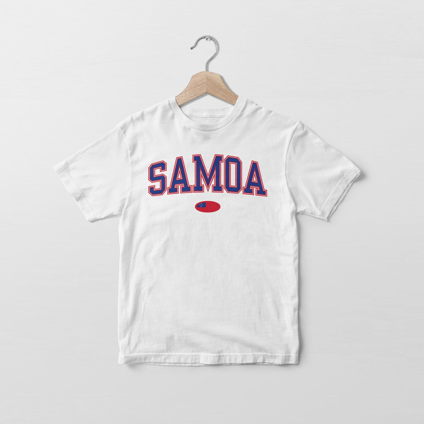 T-shirt avec le drapeau des Samoa