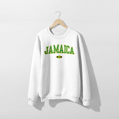 Sweat-shirt avec le drapeau de la Jamaïque