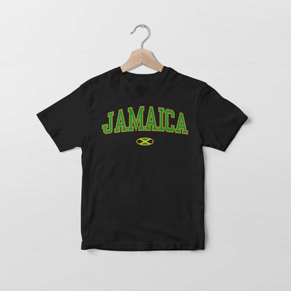 Camiseta con la bandera de Jamaica