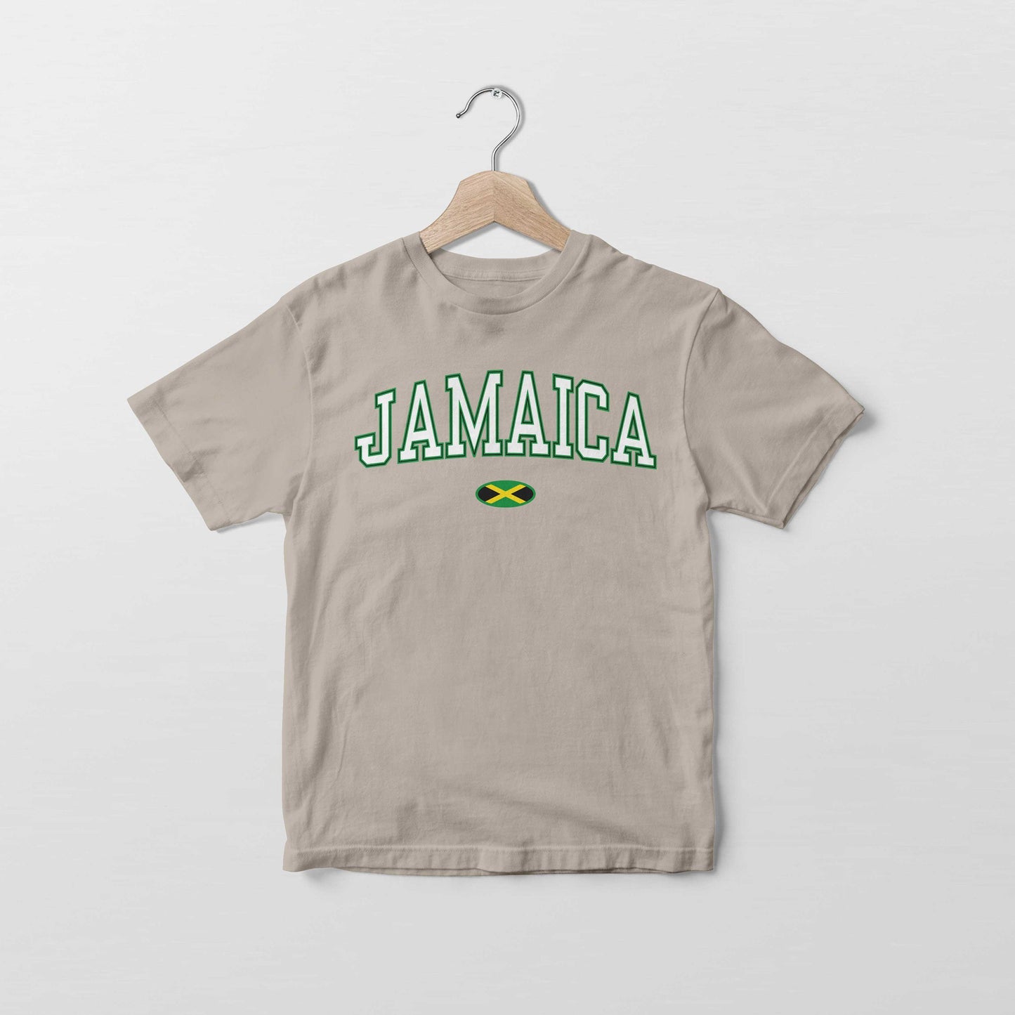 Camiseta con la bandera de Jamaica