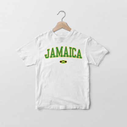 Camiseta con la bandera de Jamaica