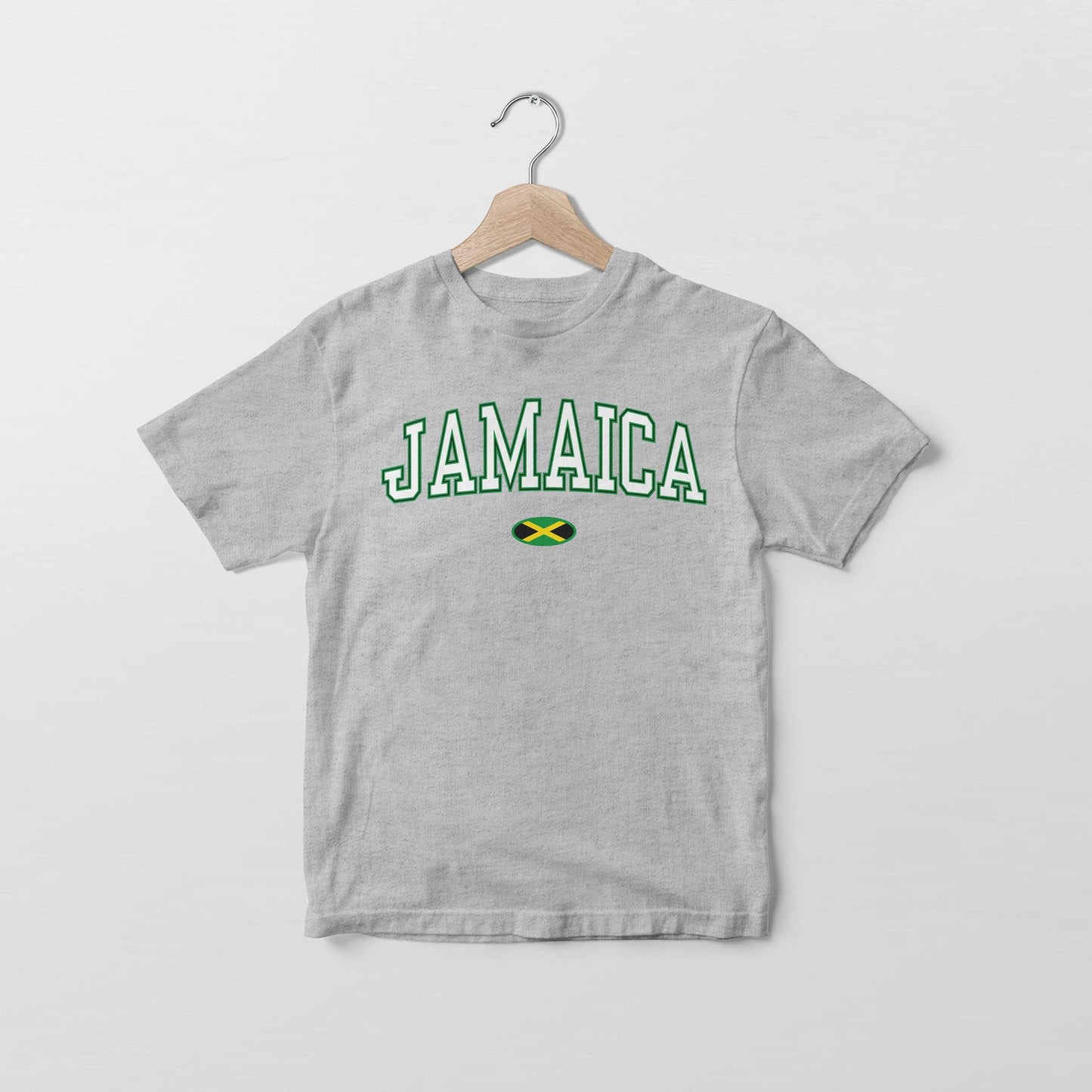 Camiseta con la bandera de Jamaica