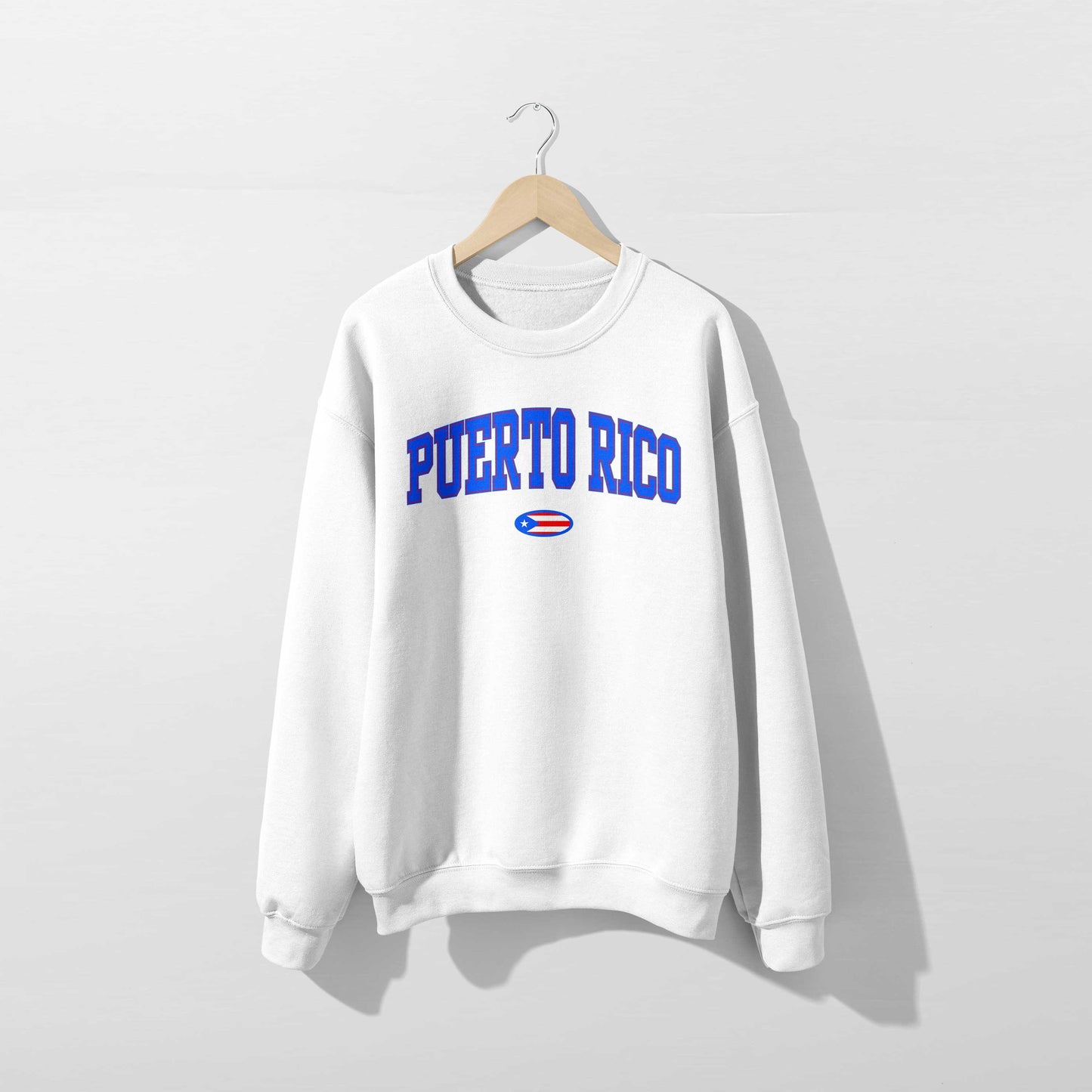 Sweat-shirt avec le drapeau de Porto Rico