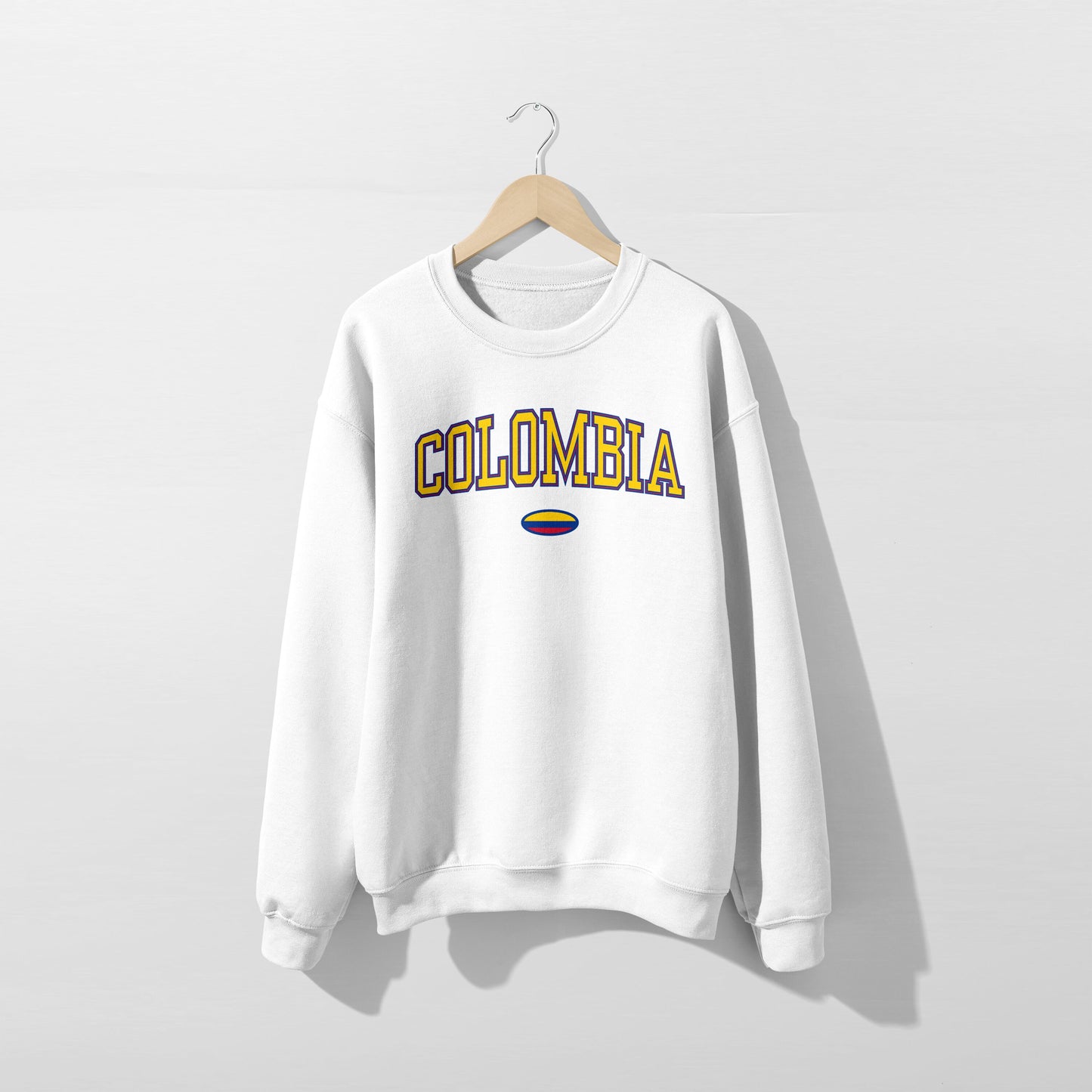 Sudadera con la bandera de Colombia