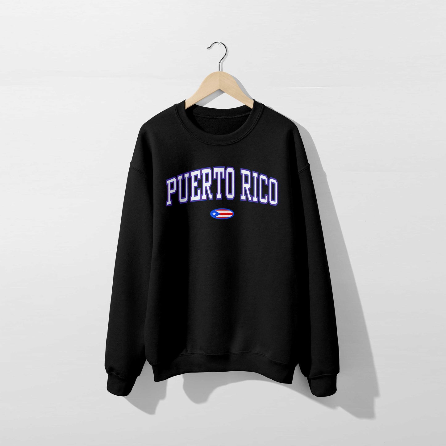 Sweat-shirt avec le drapeau de Porto Rico