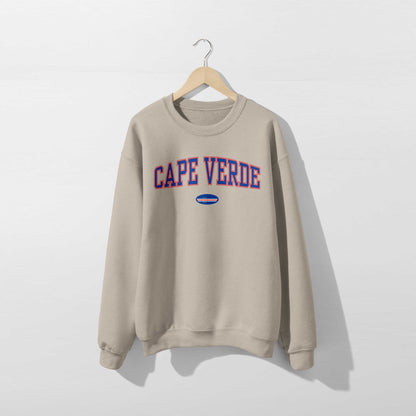 Sweat-shirt drapeau du Cap-Vert