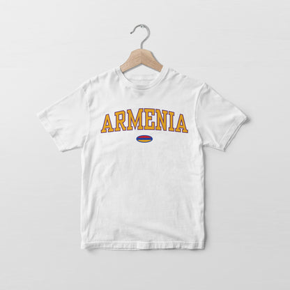 Camiseta con la bandera de Armenia